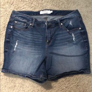 Torrid denim shorts